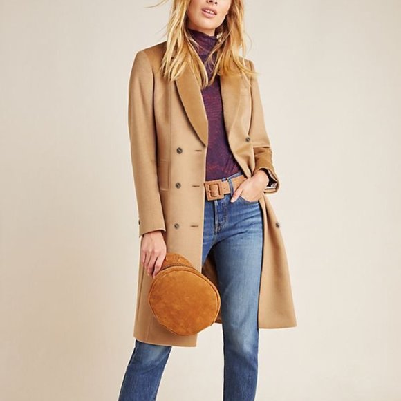 Anthropologie Jackets & Blazers - Anthropologie Skies Are Blue Wool Blend Coat